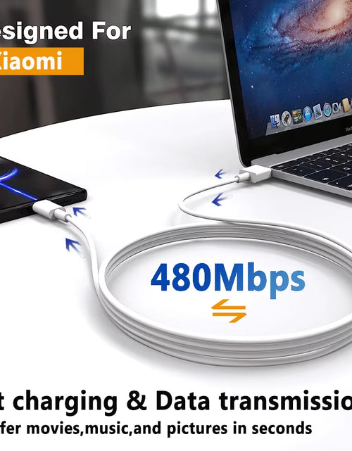 Load image into Gallery viewer, Original Usb Type C Cable 120W 100W 90W 67W Turbo Fast Charger Mi 17 15 14 13 12 T Pro 11 Ultra Poco F8 X8 X7 Redmi Note
