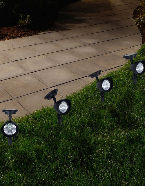 Load image into Gallery viewer, Outdoor Solar Powered LED Lights Stainless-Steel LED Lights - Weather-Resistant Spotlights
