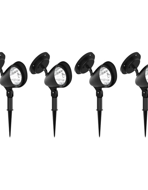 Load image into Gallery viewer, Outdoor Solar Powered LED Lights Stainless-Steel LED Lights - Weather-Resistant Spotlights
