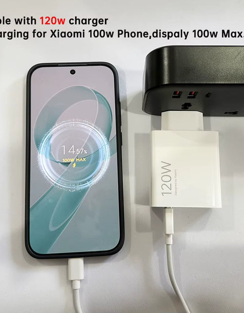 Load image into Gallery viewer, Original Usb Type C Cable 120W 100W 90W 67W Turbo Fast Charger Mi 17 15 14 13 12 T Pro 11 Ultra Poco F8 X8 X7 Redmi Note
